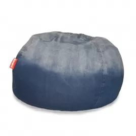 Sedací vak Jeans Round blue BeanBag