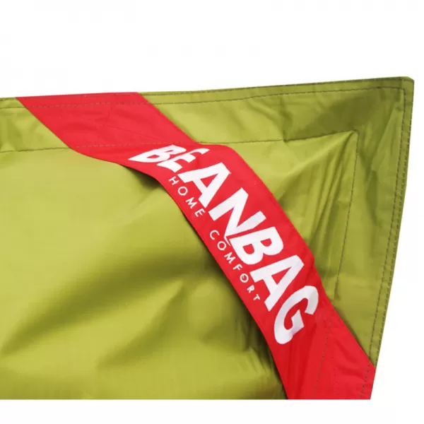 Sedací vak 179x140 perfektná zelená žaba BeanBag