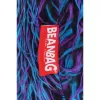 Sedací vak Shaggy Multicolor blue-black-purple BeanBag