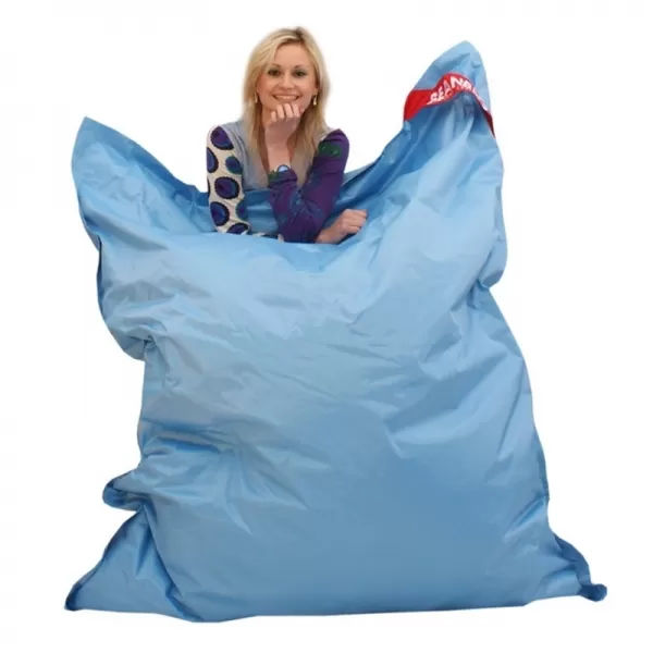 Sedací vak 179x140 perfekt cyan BeanBag