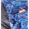 Sedací vak Shaggy Multicolor blue-black-purple BeanBag