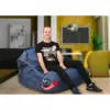 Sedací pytel 189x140 comfort s popruhy jeans BeanBag