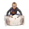 Skladovací vak tučňák Tuky, bílá/šedá BeanBag