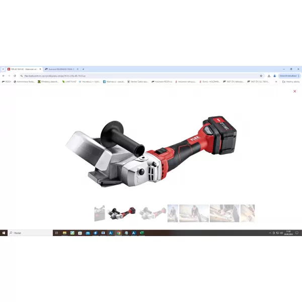 Aku fréza na žlabové háky 18V bez aku RFE 40 18.0-EC Flex 521582