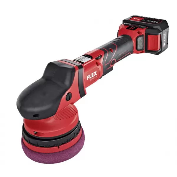 Aku excentrická leštička s nuceným pohonem 18V bez aku FLEX XCE 8 125 18.0-EC C