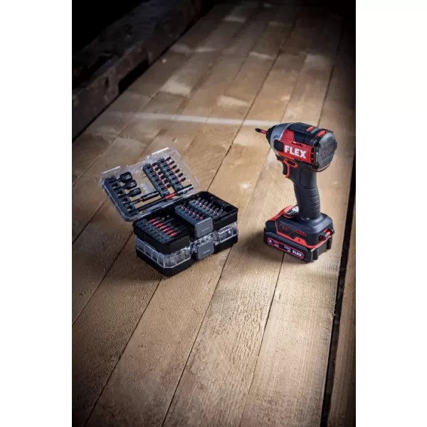 Aku rázový utahovák 18V bez aku ID 1/4" 18.0-EC HD C Flex 520756