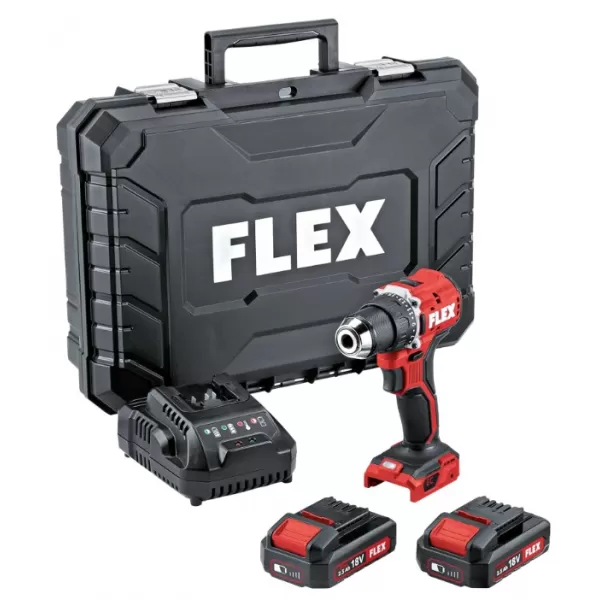 Aku šroubovák 18V/2x 2,5Ah DD 2G 18.0-EC LD/2.5 Set Flex 519049