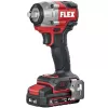 Aku rázový utahovák 18V bez aku IW 1/2" 400 18.0-EC C Flex 531502