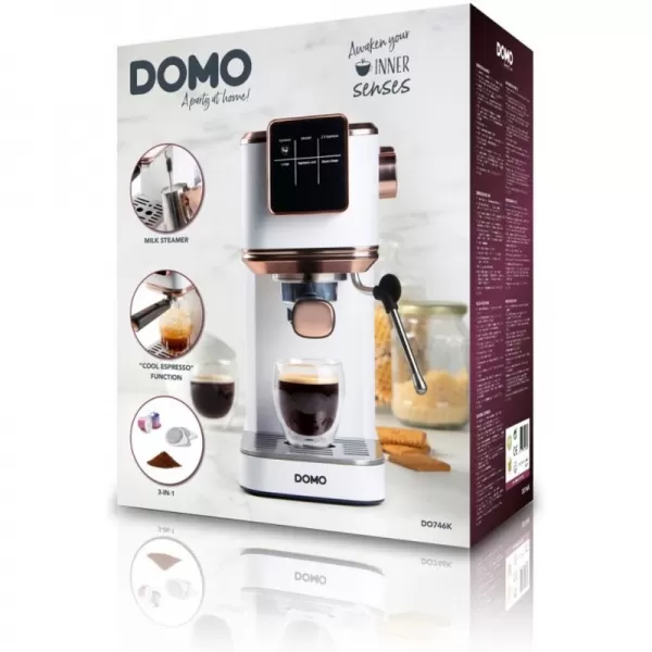 Espresso kávovar 3v1 DOMO DO746K