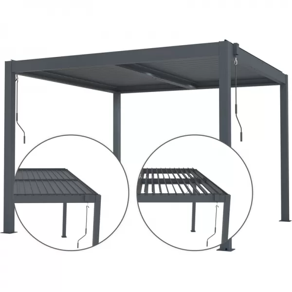 Bioklimatická pergola 4x3 m G21 Austin