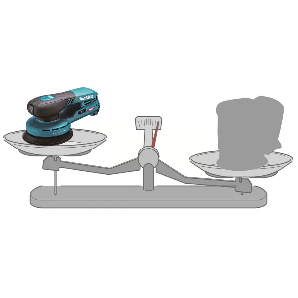 Aku excentrická bruska s regulací 125mm Li-ion XGT 40V bez aku Makita BO001CGZ