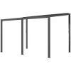 Bioklimatická pergola (4x3 m) Riwall RMBP 13x10 Anthracite