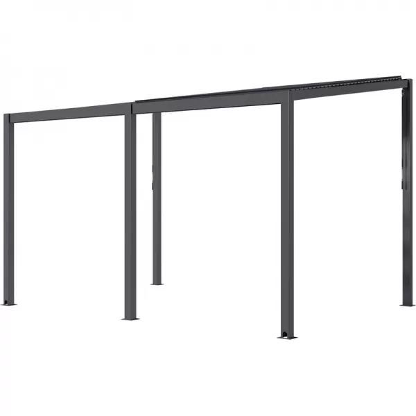 Bioklimatická pergola (4x3 m) Riwall RMBP 13x10 Anthracite