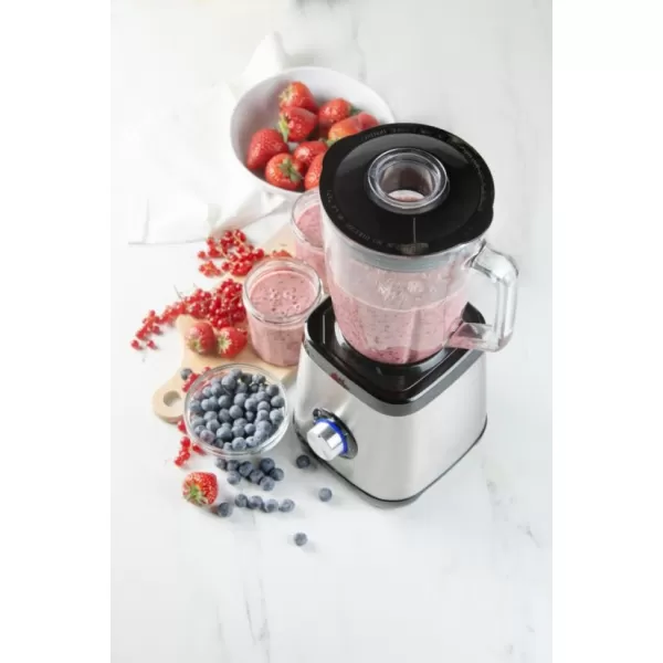 Stolný mixér so sklenenou nádobou DOMO DO1133BL