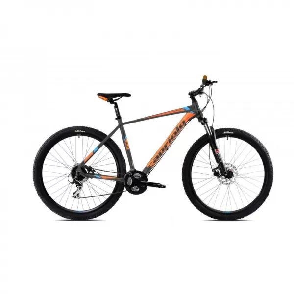 Horské jízdní kolo Capriolo LEVEL 9.2 29"/21AL matt- grey -orange blue (2021)