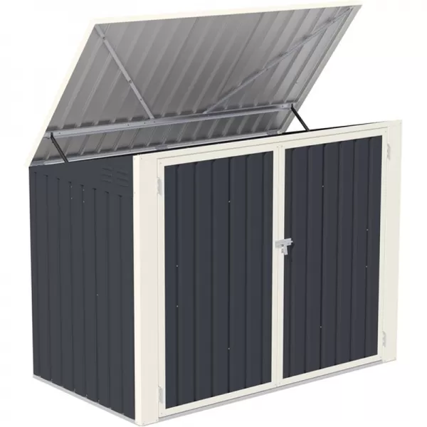 Přístřešek na popelnice HORY B 1,75 m2 antracit IWH-10230031