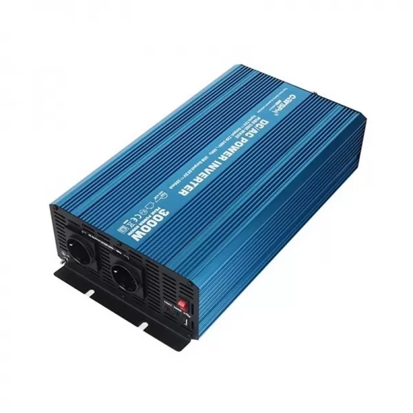 Menič napätia Carspa P3000U-122 12V, 230V+USB 3000W, čistá sínusoida