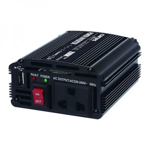 Napěťový měnič Carspa CAR200U-242 24V/230V+USB 200W modifikovaná sínus