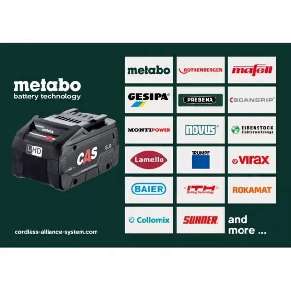 Aku rázový utahovák 18V bez aku SSW 18 LTX 550 BL Metabo 602404840