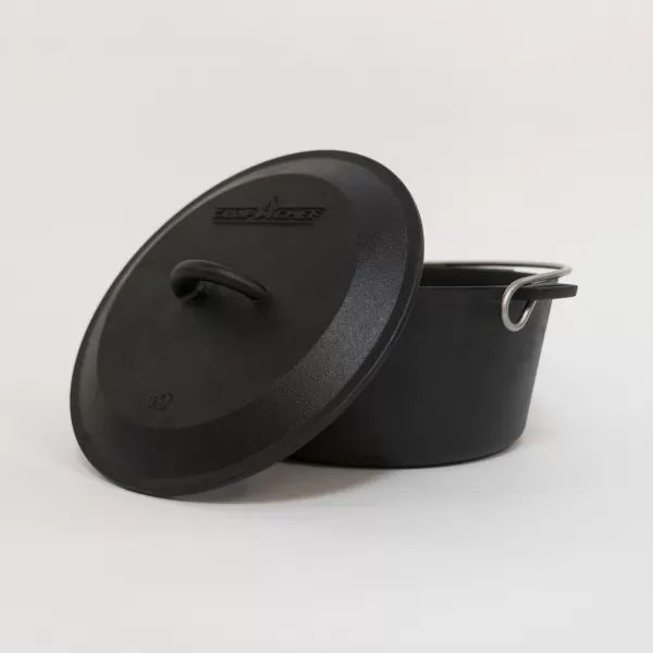 Univerzální litinový hrnec s poklicí 25 cm Camp Chef