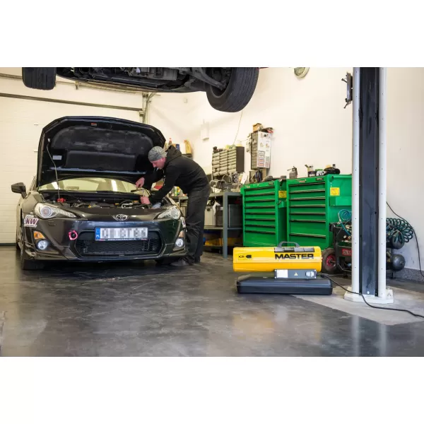 Mobilný naftový ohrievač Master B 35 CED