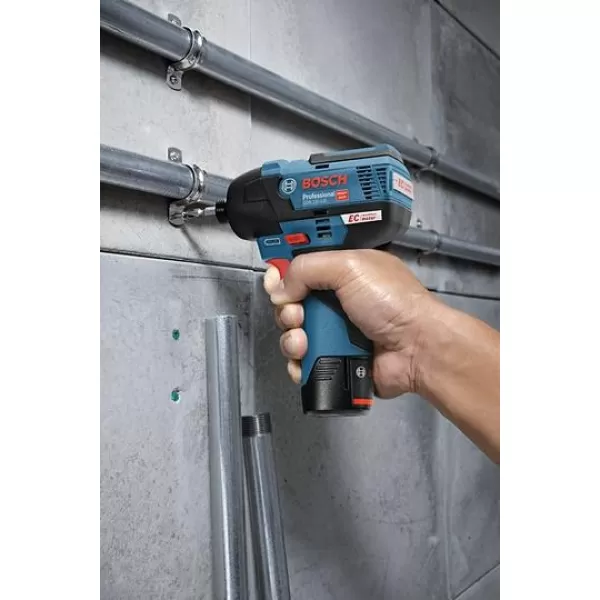 Aku rázový utahovák 2x3,0Ah + L-Boxx Bosch GDR 12V-110 Professional