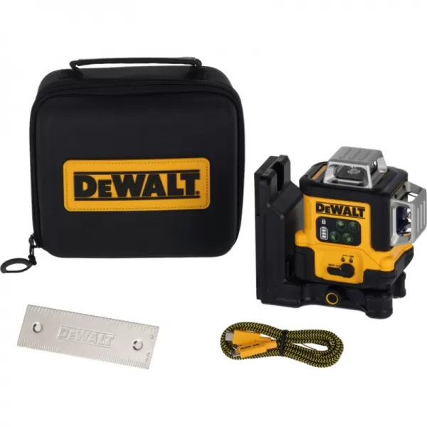 Laser 3x360 zelený TSTAK DeWALT DCLE14361GB
