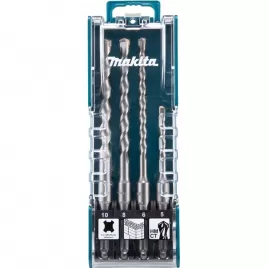 Sada vrtáků SDS-Plus 4 ks v plastové krabičce Makita D-74136