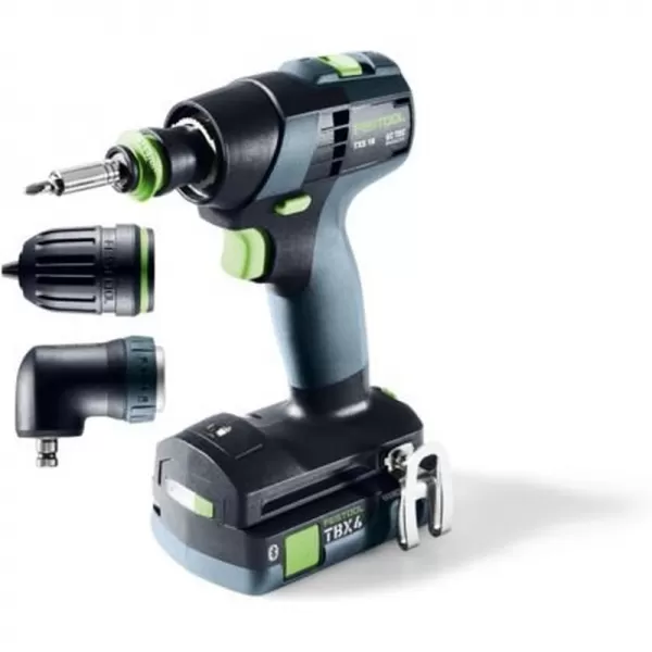 Aku vrtací šroubovák 18V 2x 4,0Ah TXS 18 TBX4,0 I-Set Festool 579350