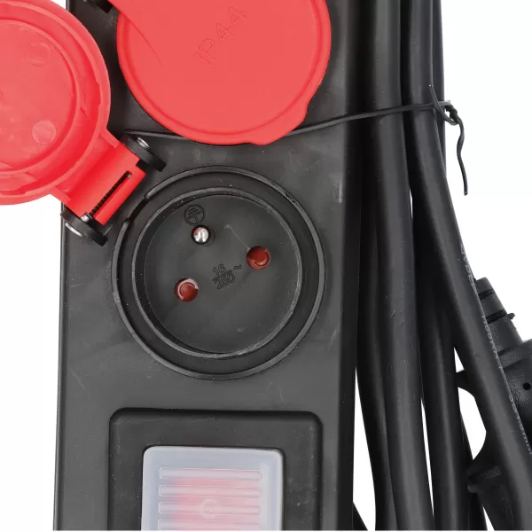 Predlžovací kábel 3m, 5z, vypínač, ochrana Draumet D346-05