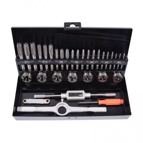 Sada závitníků a závitových oček 32 dílů M3-M12 STAVTOOL P19182