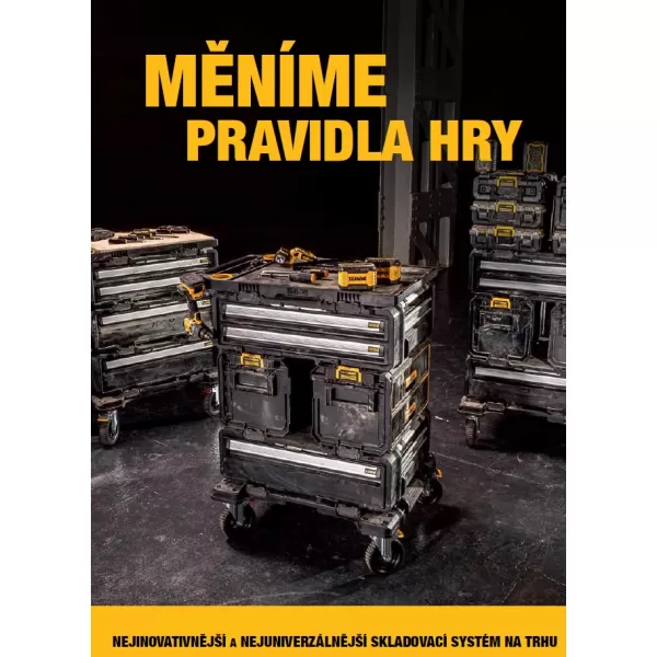 Úložný systém TOUGHSYSTEM 2.0 DXL hluboké zásuvky DeWALT DWST08510-1