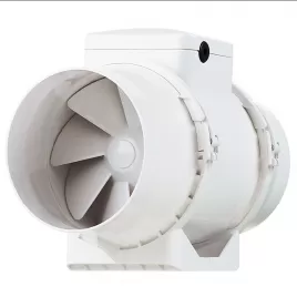Výkonný plastový potrubní ventilátor 158mm DALAP AP 160 Z