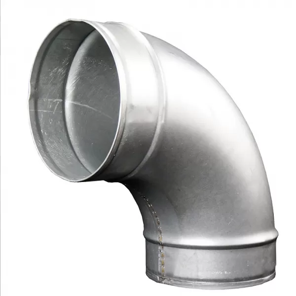 Koleno pozinkované 90°, průměr 125 mm DALAP BEND 90/125