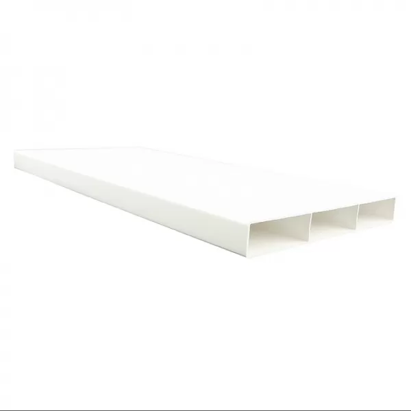 PVC potrubí hranaté pevné 234 x 29 mm / 2,0 m DALAP 6020
