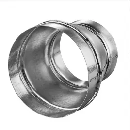 Redukcia z pozinkovaného plechu na pripojenie potrubia, 250 a 200 mm DALAP RM 250/200