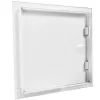 Bílá kovová revizní dvířka s úchytem 398 x 598 mm DALAP RVMR 400x600