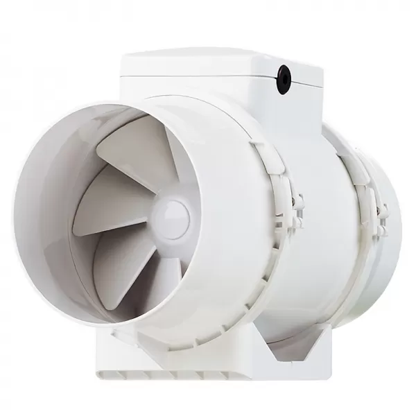 Výkonný plastový potrubný ventilátor 146mm DALAP AP 150
