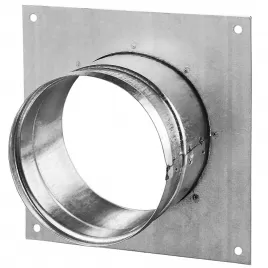 Příruba z pozinkované o oceli, 200 mm s rámečkem DALAP DFK 200
