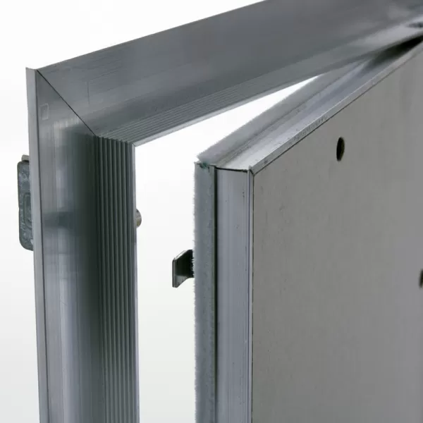 Revizní hliníková dvířka do sádrokartonu, prachotěsná, bílá deska, 600 x 600 mm DALAP RDD 600x600