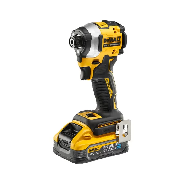 Aku bezuhlíková kombo sada nářadí 18V 1x5,0/1x1,7 Ah XR DeWALT POWERSTACK DCK2052H1E1T