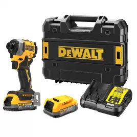 Aku rázový uťahovák 18V 2x1,7Ah DeWALT POWERSTACK DCF850E2T