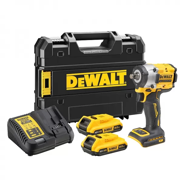 Aku rázový utahovák 18V 2x2,0Ah DeWALT DCF921D2T