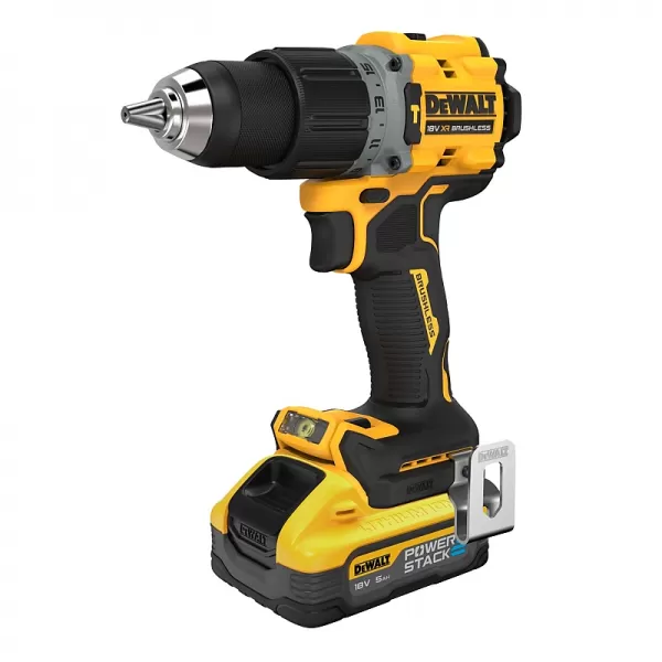 Aku příklepová vrtačka 18V 2x5,0Ah DeWALT POWERSTACK DCD805H2T