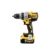 Aku třírychlostní příklepová vrtačka 2x 5,0Ah 18V DeWALT FLEXVOLT DCD996P2
