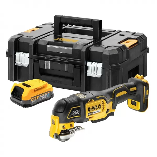 Aku oscilační multibruska 18V 1x1,7Ah DeWALT POWERSTACK DCS356E1T