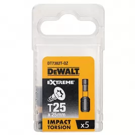 Sada Torsion bitů T25x25mm 5ks DeWALT DT7382T