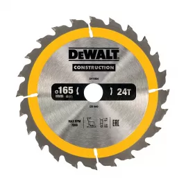 Pilový kotouč 165 x 20 mm 18z DeWALT DT1934