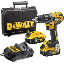 Aku bezuhlíková vrtačka 18V XR 2x5,0 Ah DeWALT DCD791P2
