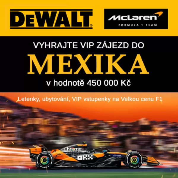 Soutěž o VIP zájezd do MEXIKA v hodnotě 450 000 Kč